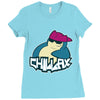 chillax Ladies Fitted T-Shirt