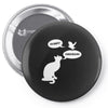 pussy! chicken! Pin-back button