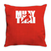 muay thai mma gym sport gym train Throw Pillow