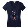 marvel Women's V-Neck T-Shirt