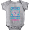 Never Underestimate the Strength of a Thyroid Cancer Warrior Baby Bodysuit