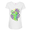 scared straight Maternity Scoop Neck T-shirt