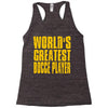 world greatest bocce Racerback Tank