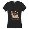 the dude abides Women's V-Neck T-Shirt