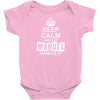 Keep Calm And Let Manuel Handle It Baby Onesie