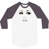 girl eye face 3/4 Sleeve Shirt