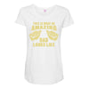 amazing dad Maternity Scoop Neck T-shirt