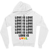 Love Is Love Zipper Hoodie
