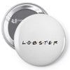 Lobster Pin-back button