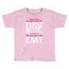 Maybe I Was Too Late To Be His First But Right Now I'm Happy To Be His Toddler T-shirt