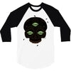 see no evil off 3/4 Sleeve Shirt