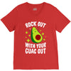 rock out with your guac out V-Neck Tee