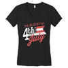 happy 4th of july Women's V-Neck T-Shirt