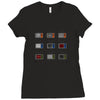 WE DON'T BELIEVE WHAT'S ON TV Ladies Fitted T-Shirt
