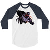 moster name 3/4 Sleeve Shirt