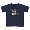 united color of frenchies Toddler T-shirt
