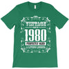 vintage made in 1980 perfectly aged a living legend T-Shirt