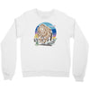 polygon bear graphic Crewneck Sweatshirt