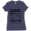 clebrity hip hop nutrition Ladies Fitted T-Shirt