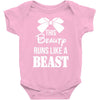 This Beauty Runs Like a Beast Baby Onesie