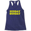 sunday gunday Racerback Tank