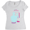 pinbeard Women's Triblend Scoop T-shirt