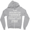 if my bedlington terrier doesn't like you i probably won't either Zipper Hoodie