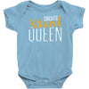 educated natural queen1 Baby Bodysuit