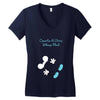 Creating a Little Disney Magic Character Women's V-Neck T-Shirt