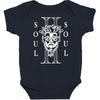 soul II soul white logo Baby Bodysuit
