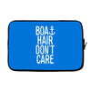 boat hair don't care Laptop sleeve