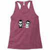 SKULL ON TWO FACE Racerback Tank