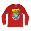 astronaute nerd Long Sleeve Shirts