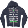 merry litmas Zipper Hoodie