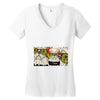 Dog&amp;music Women's V-Neck T-Shirt