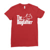 the dogfather Ladies Fitted T-Shirt