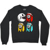 pac skull copy Crewneck Sweatshirt