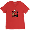 cats cats cats V-Neck Tee