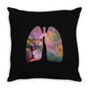 Cosmic Breath Throw Pillow