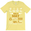 Born May Multitasking Problem Solving Tees T-Shirt