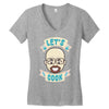 let's cook Women's V-Neck T-Shirt