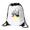 puker printer Drawstring Bags