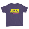 Jedi Master - Jedi in Training Family Matching Youth Tee