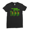 dj volume,funny Ladies Fitted T-Shirt