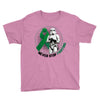 never stop fighting Youth Tee