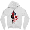 captain america flag abstract Zipper Hoodie