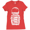 space boy Ladies Fitted T-Shirt
