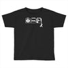 eat sleep climb   2 climbers distressed Toddler T-shirt