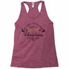 we wish you a very merry christmas Racerback Tank