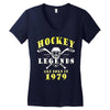 legends are born in 1979 Women's V-Neck T-Shirt